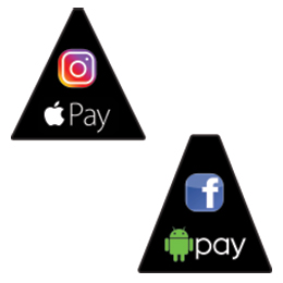 Black Mini-Professional Sign End Panels